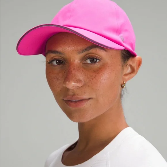 lululemon Fast & Free Ponytail Running Hat Sonic Pink - Picture 4 of 7